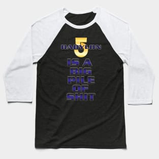 Spaced - Babylon 5 Baseball T-Shirt